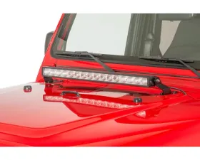 Quadratec Hood Mount Light Bracket for Jeep Wrangler TJ 1997-2006
